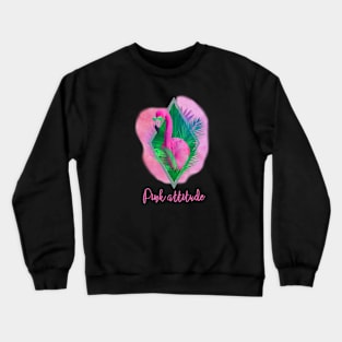 Pink Attitude Crewneck Sweatshirt